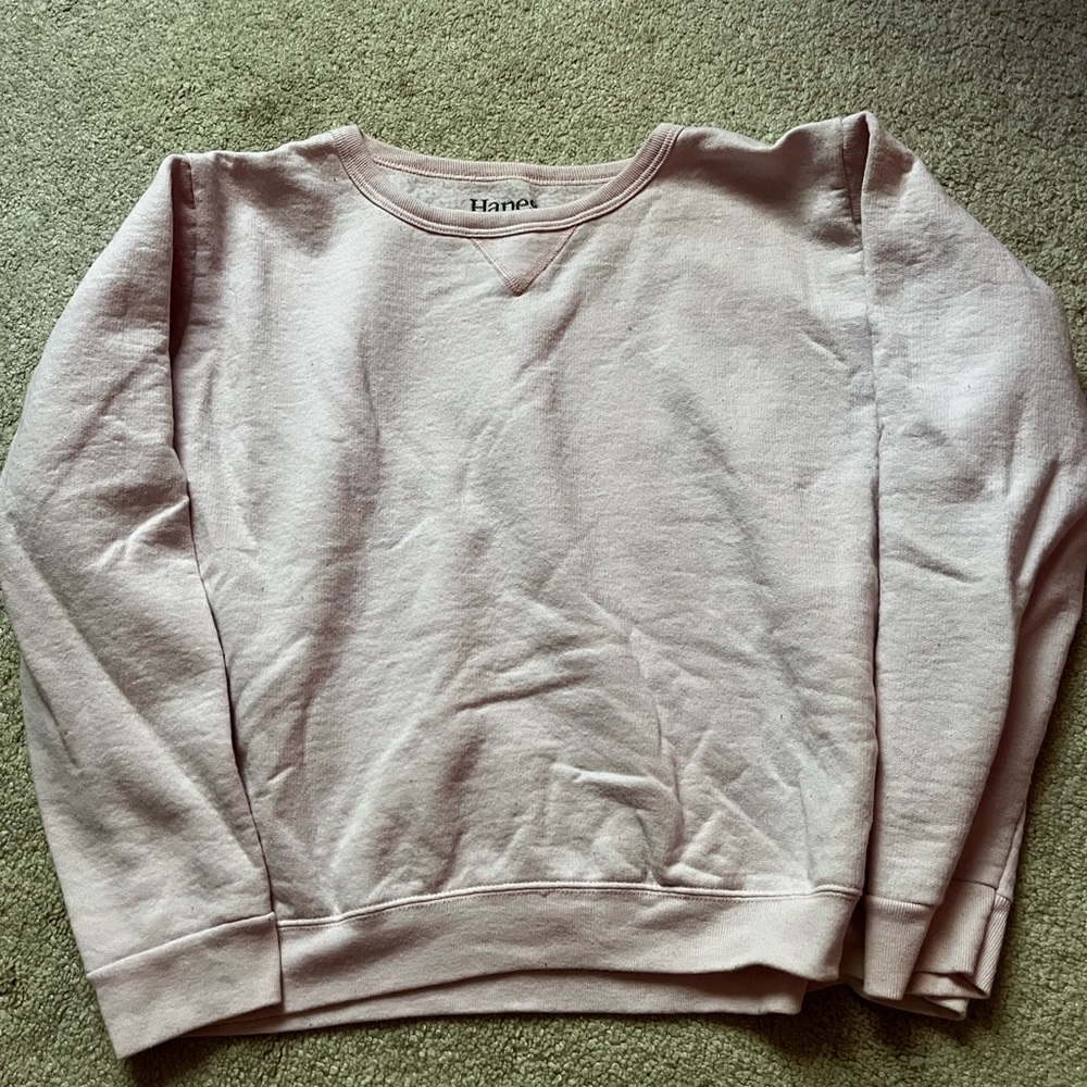 Pink Long Sleeve Sweatshirt Size M